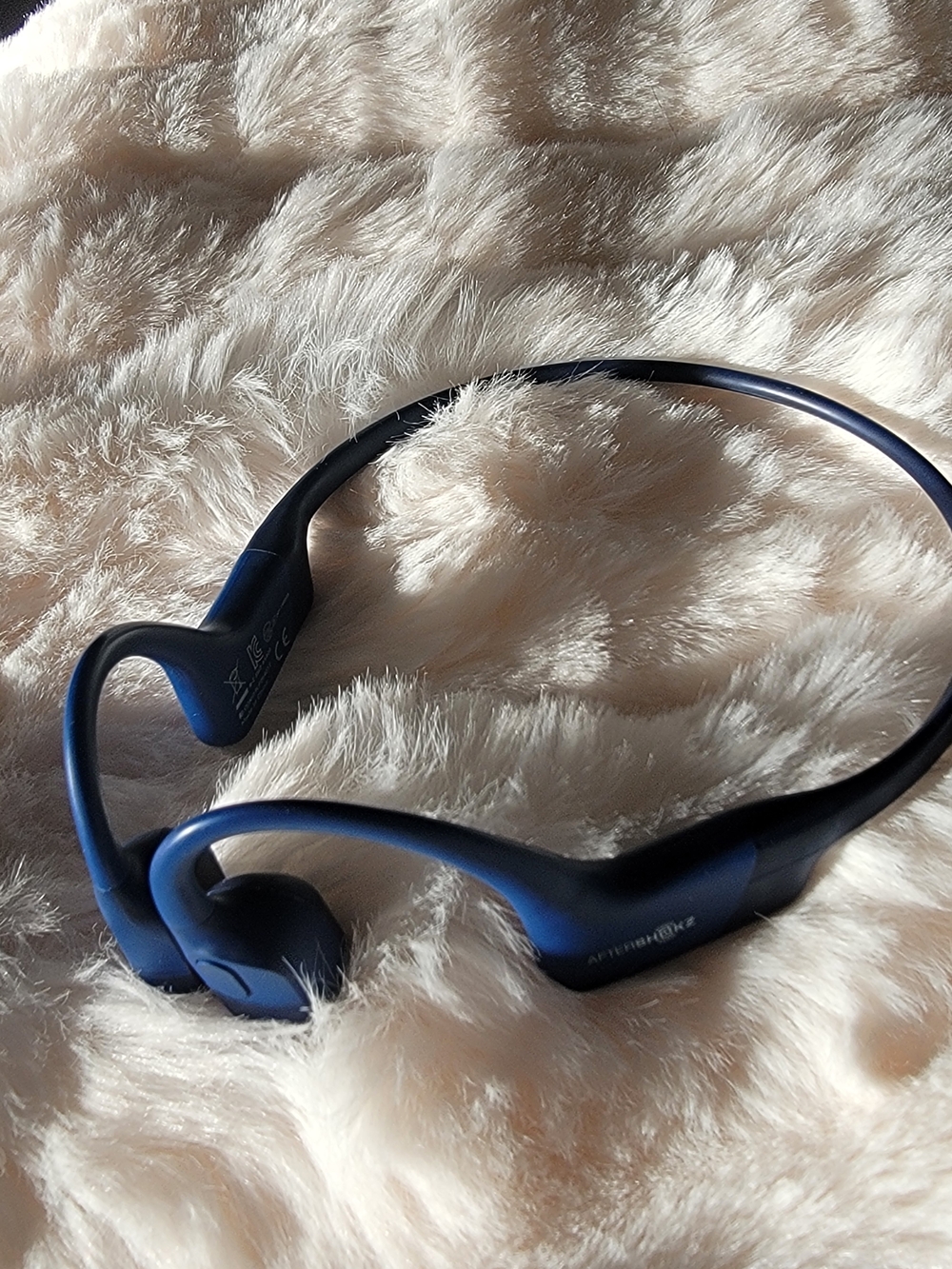 Aftershokz Open-Ear Wireless Bone Conduction Headphones — Blue